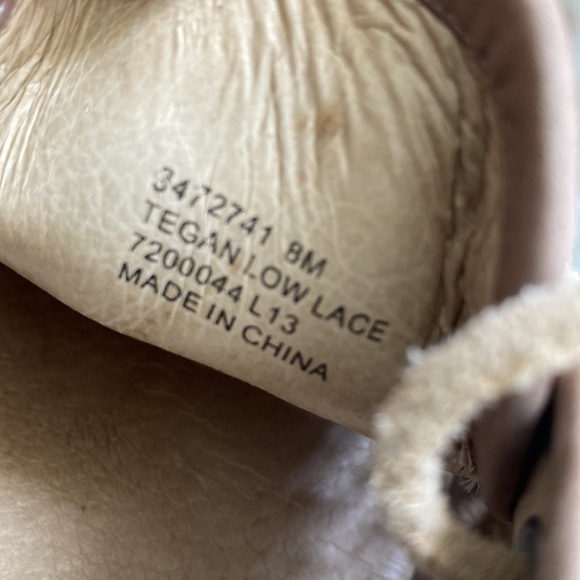 Frye Tegan Perforated Laced Low Sneakers 8 - Picture 16 of 16